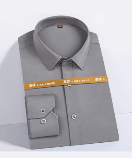 grey shirt