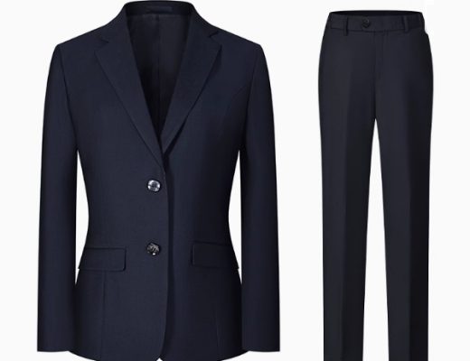 navy blue suit
